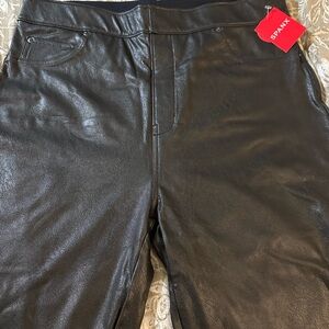 Spanx leather like leggings